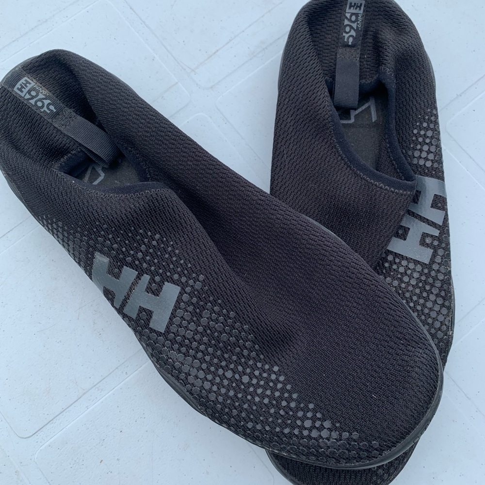 Helly Hansen Charcoal Mesh Slip-Ons Water Shoes